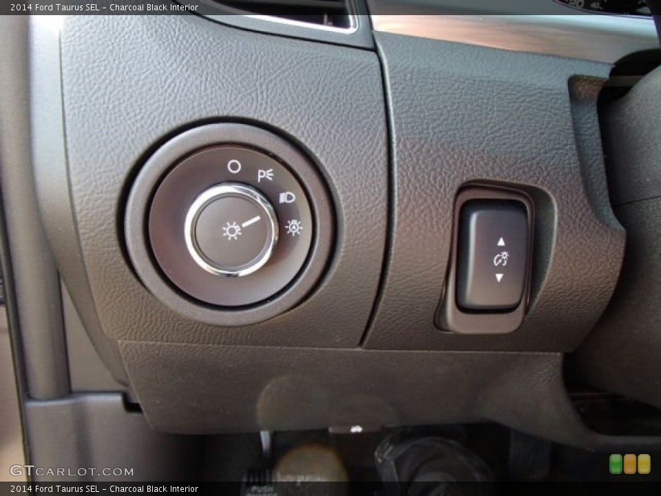 Charcoal Black Interior Controls for the 2014 Ford Taurus SEL #83574426