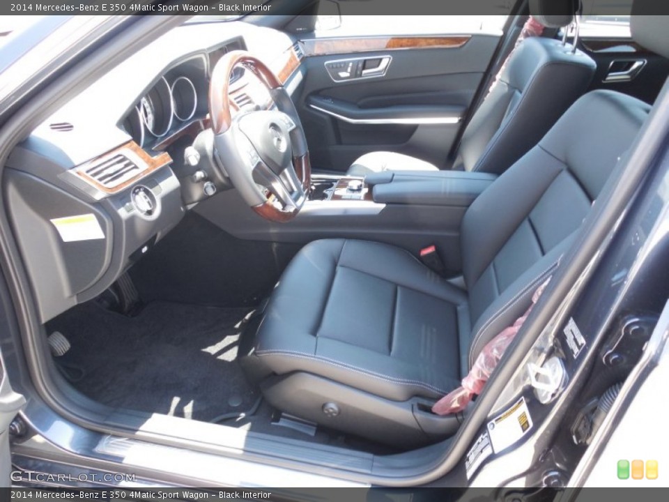 Black Interior Front Seat for the 2014 Mercedes-Benz E 350 4Matic Sport Wagon #83574954