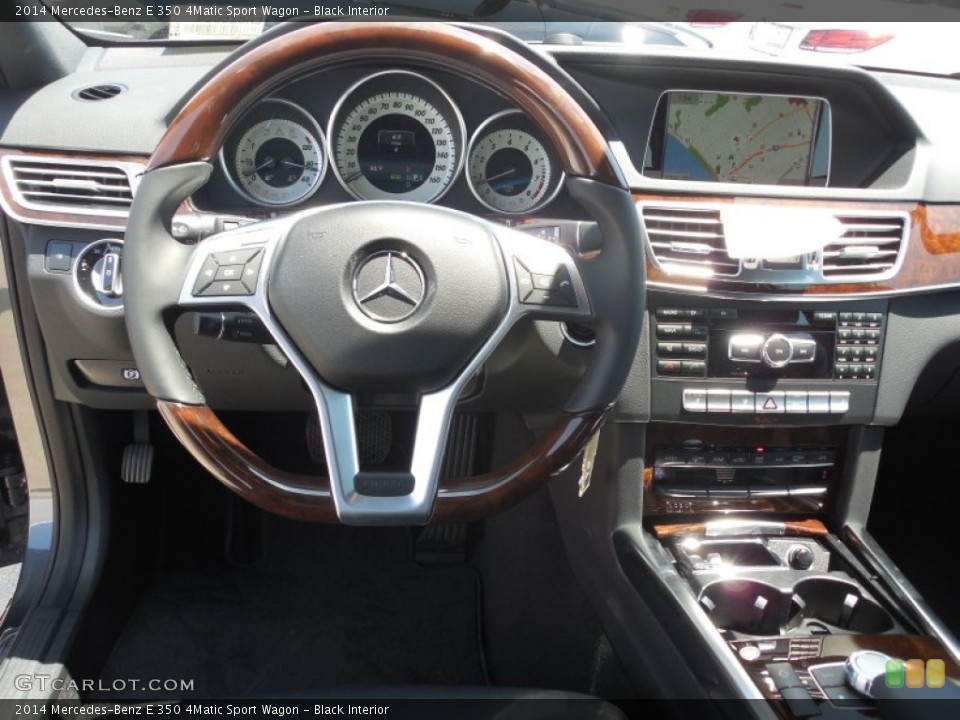Black Interior Dashboard for the 2014 Mercedes-Benz E 350 4Matic Sport Wagon #83574999