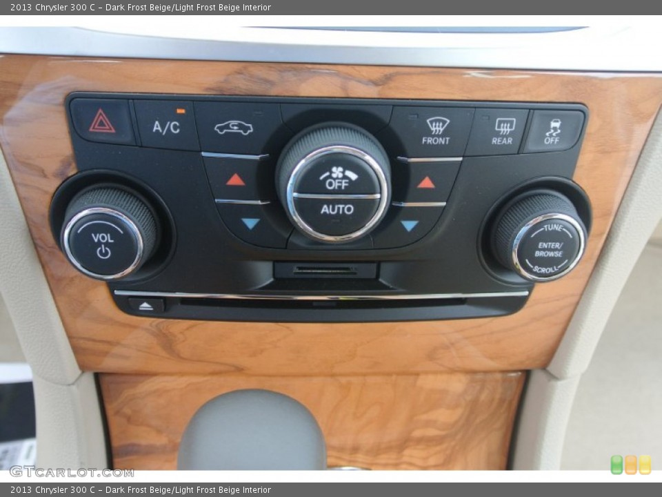 Dark Frost Beige/Light Frost Beige Interior Controls for the 2013 Chrysler 300 C #83575767