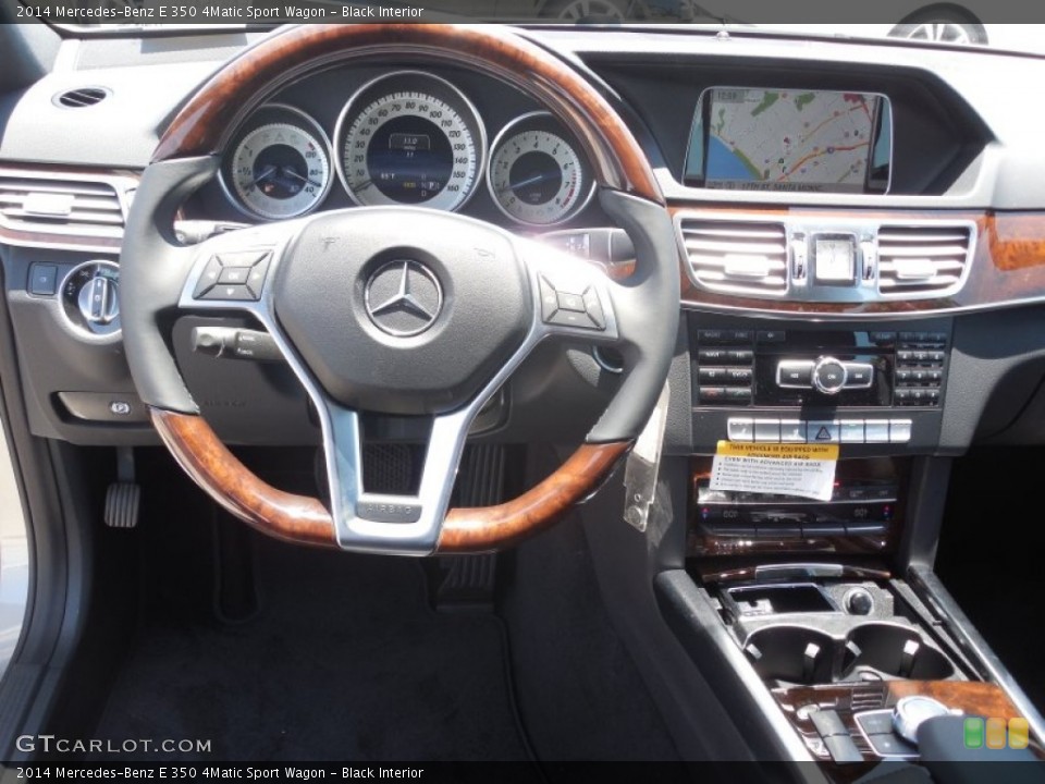 Black Interior Dashboard for the 2014 Mercedes-Benz E 350 4Matic Sport Wagon #83575821