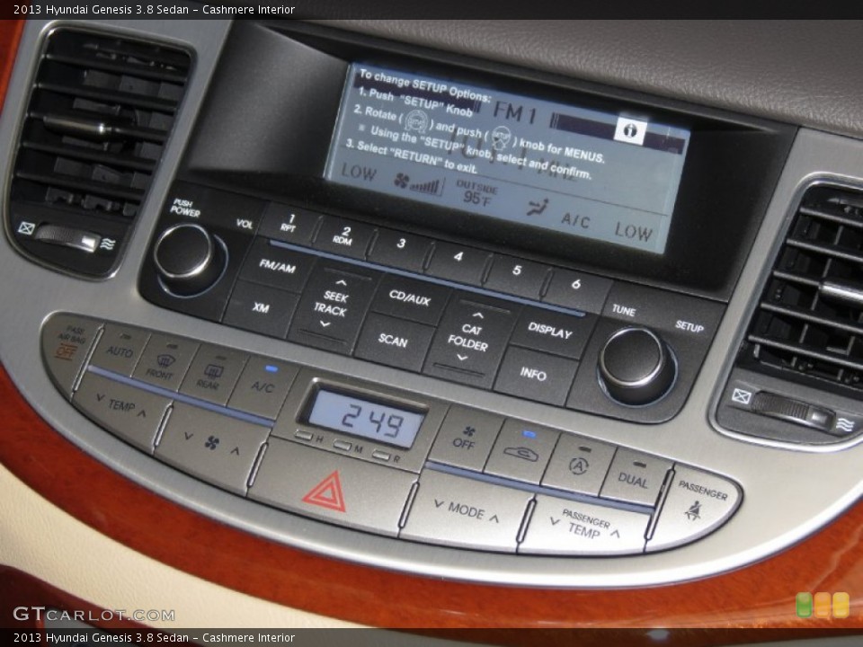 Cashmere Interior Audio System for the 2013 Hyundai Genesis 3.8 Sedan #83578095