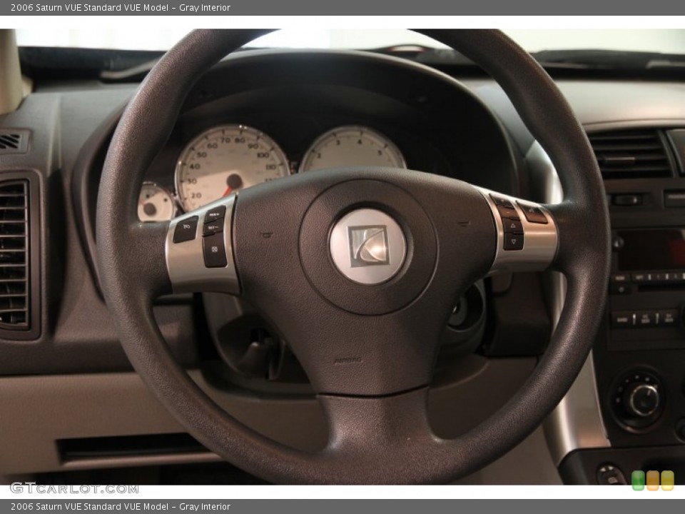 Gray Interior Steering Wheel for the 2006 Saturn VUE  #83583447