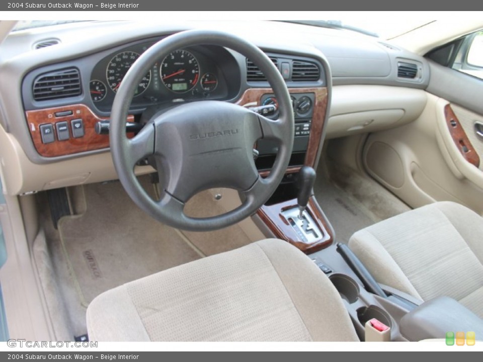 Beige Interior Photo for the 2004 Subaru Outback Wagon #83584065
