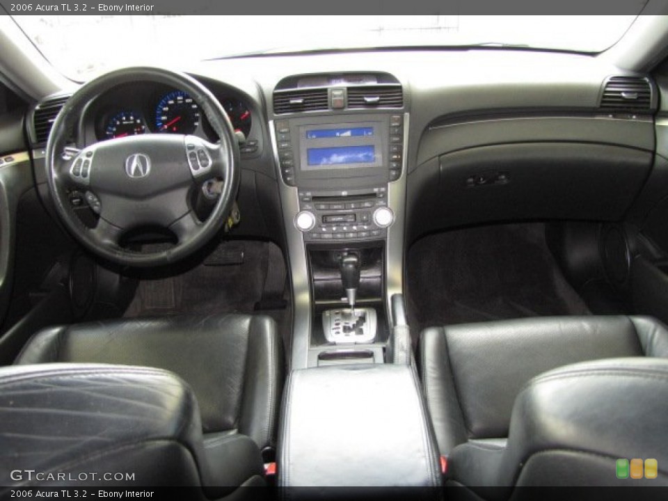 Ebony Interior Dashboard for the 2006 Acura TL 3.2 #83584767