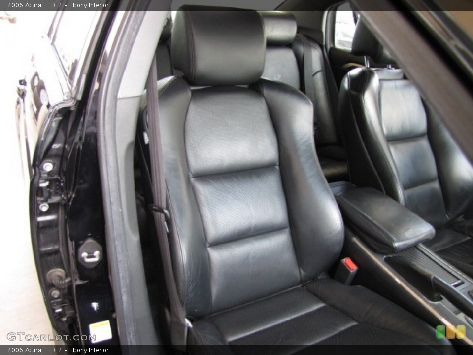 Ebony Interior Front Seat for the 2006 Acura TL 3.2 #83585187