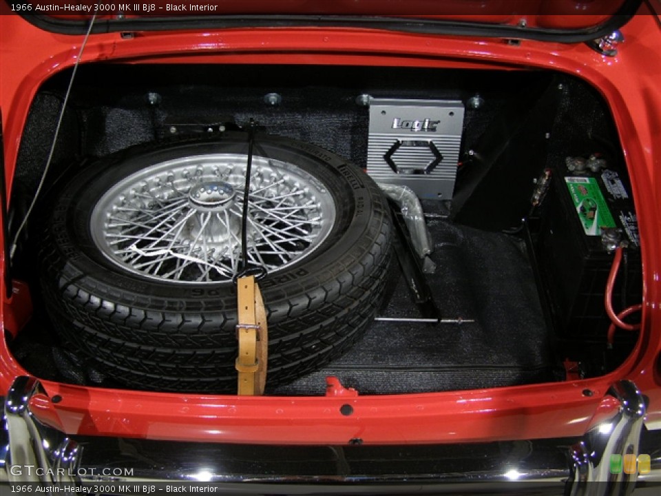 Black Interior Trunk for the 1966 Austin-Healey 3000 MK III Bj8 #83586