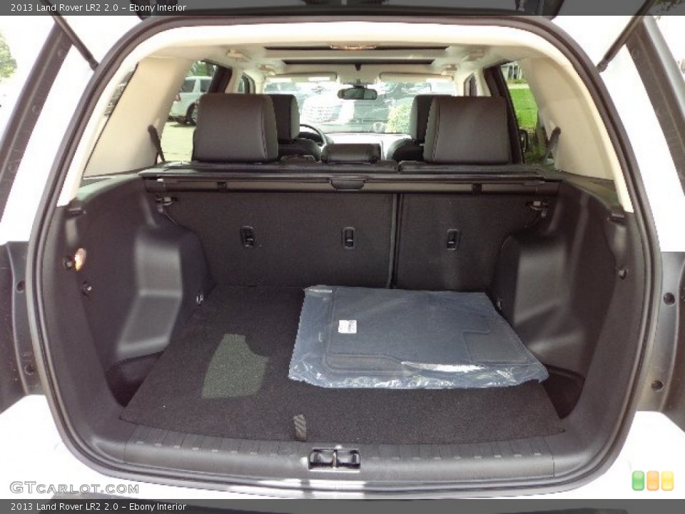 Ebony Interior Trunk for the 2013 Land Rover LR2 2.0 #83588610