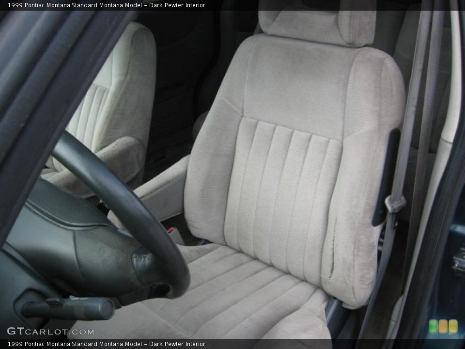 Dark Pewter Interior Front Seat for the 1999 Pontiac Montana  #83590992