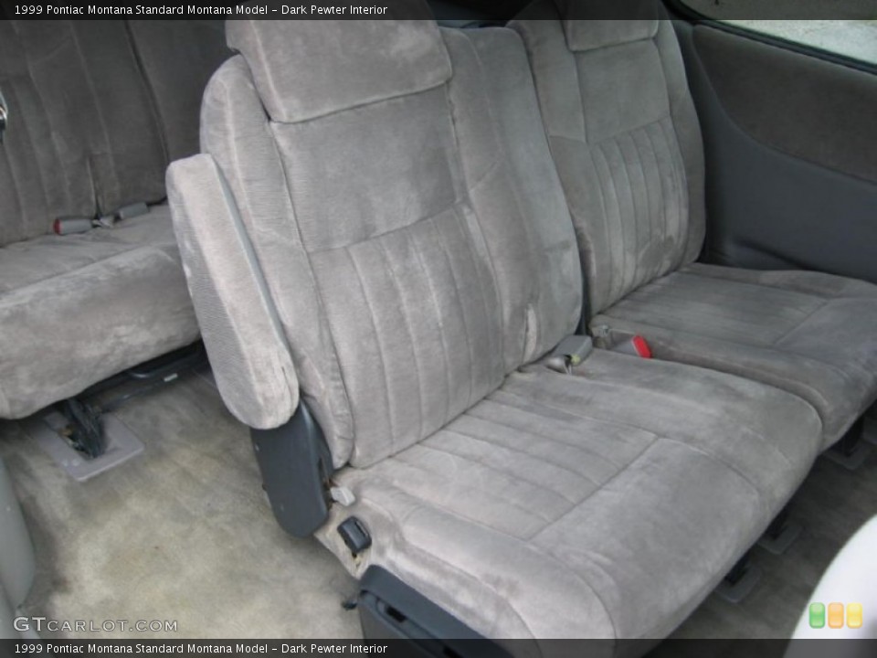 Dark Pewter Interior Rear Seat for the 1999 Pontiac Montana  #83591103