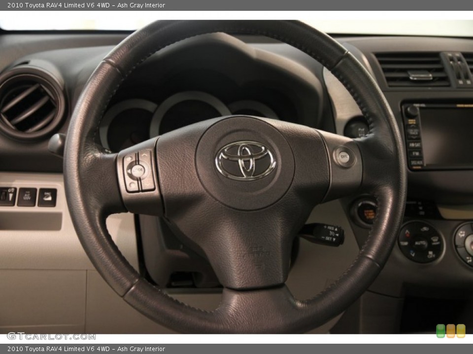 Ash Gray Interior Steering Wheel for the 2010 Toyota RAV4 Limited V6 4WD #83595441