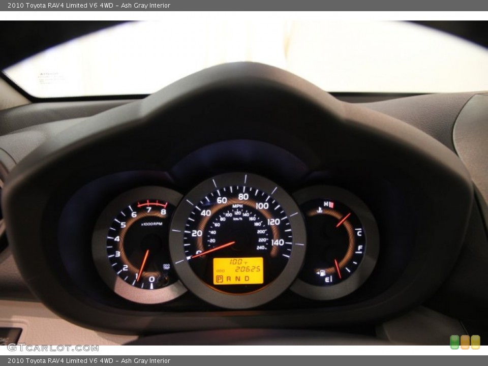 Ash Gray Interior Gauges for the 2010 Toyota RAV4 Limited V6 4WD #83595456