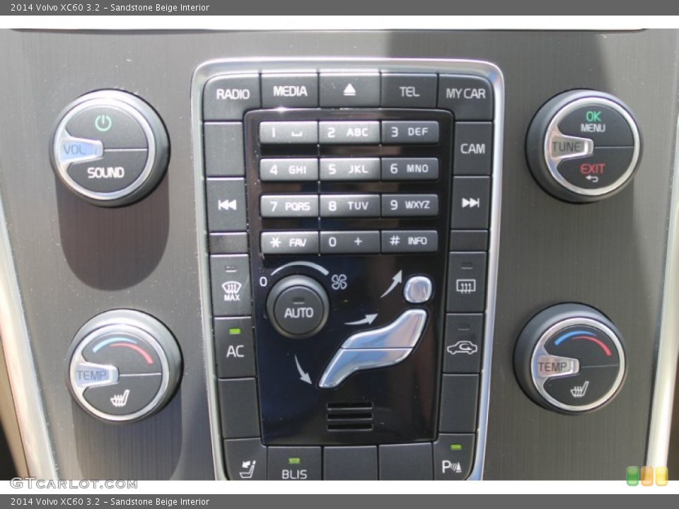 Sandstone Beige Interior Controls for the 2014 Volvo XC60 3.2 #83600733