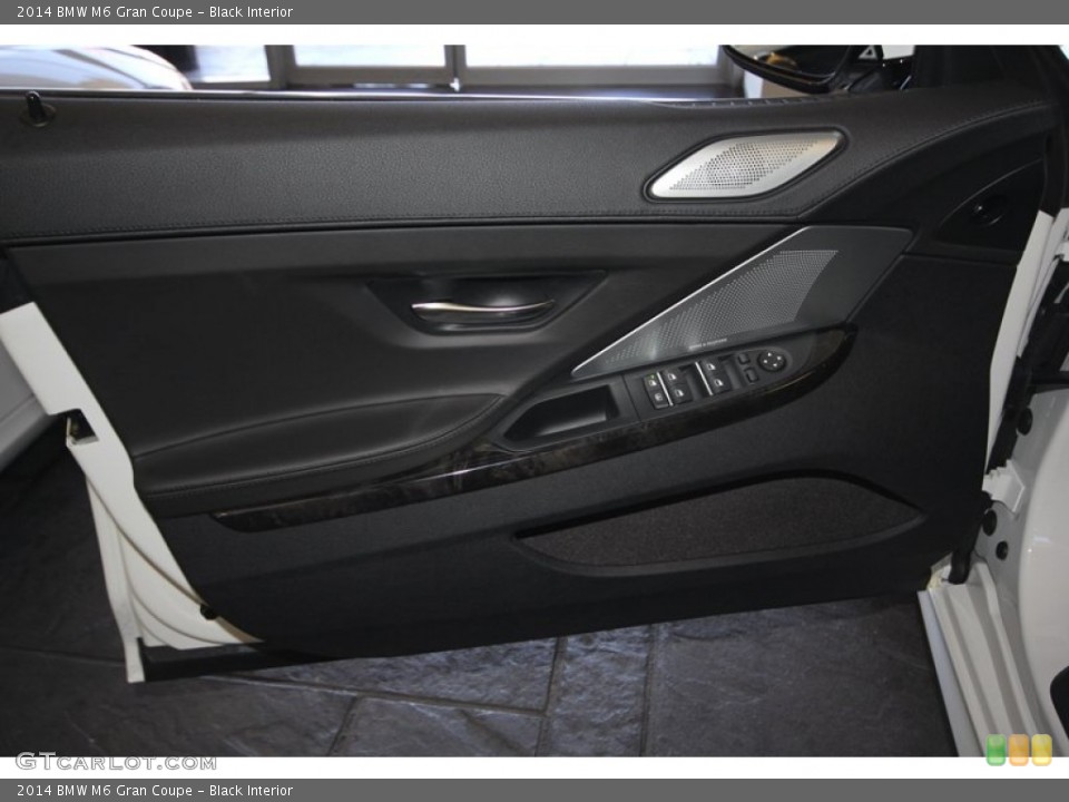 Black Interior Door Panel for the 2014 BMW M6 Gran Coupe #83601243
