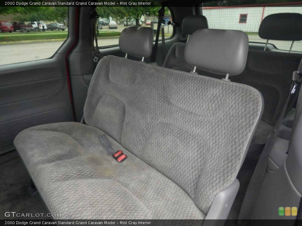 Mist Gray Interior Rear Seat for the 2000 Dodge Grand Caravan  #83601420