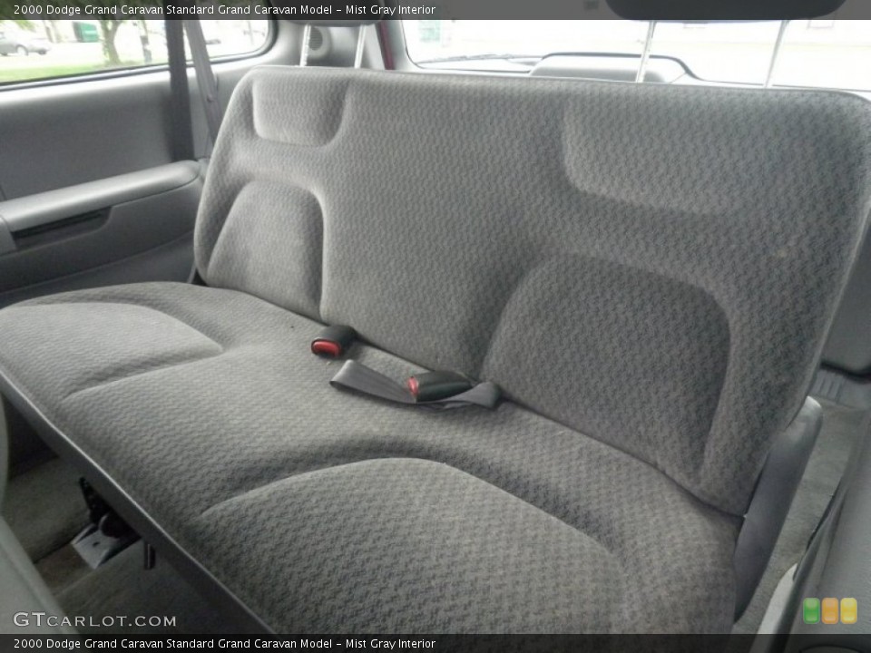 Mist Gray Interior Rear Seat for the 2000 Dodge Grand Caravan  #83601438
