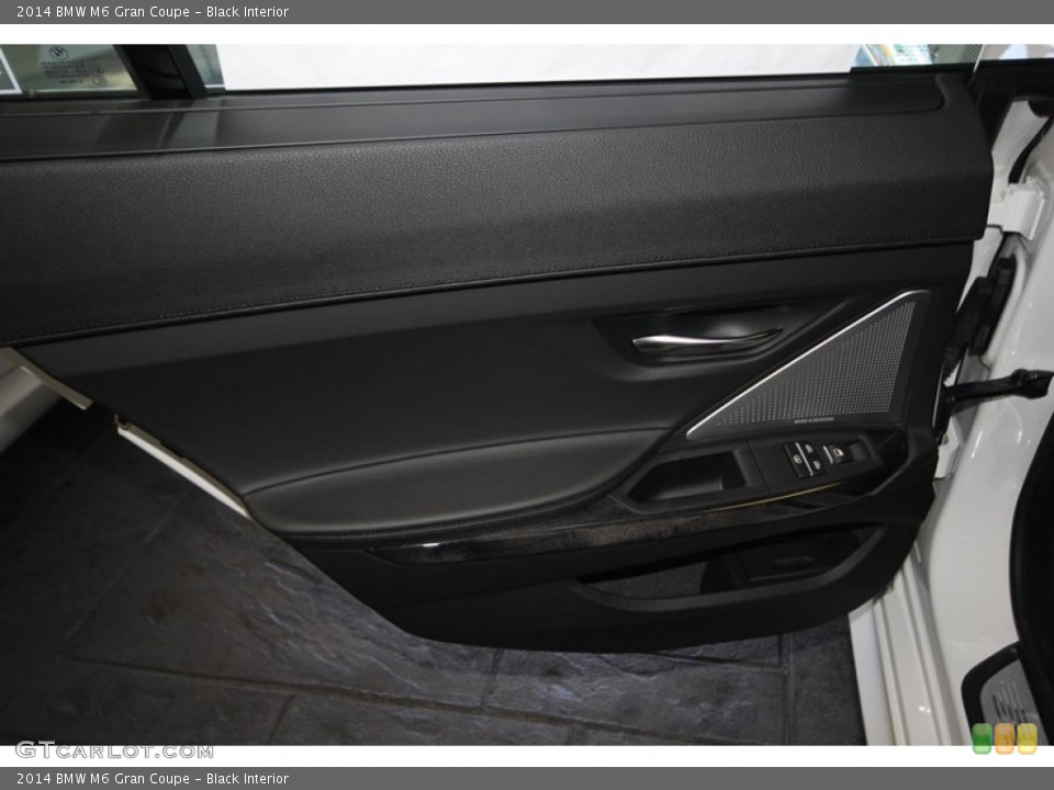 Black Interior Door Panel for the 2014 BMW M6 Gran Coupe #83601576