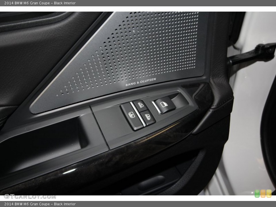 Black Interior Controls for the 2014 BMW M6 Gran Coupe #83601589