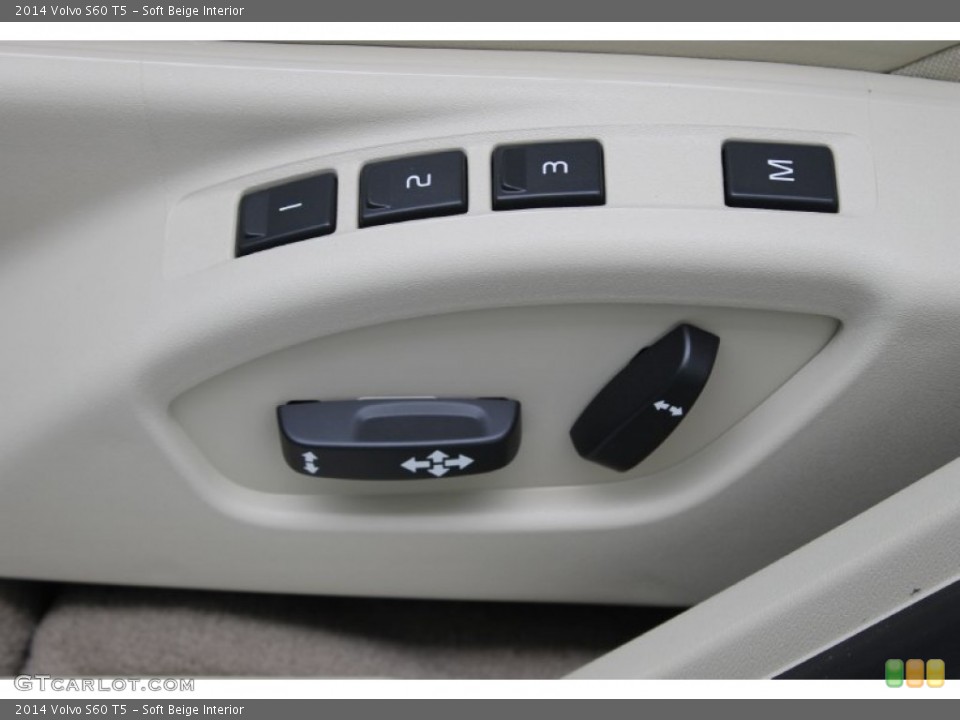 Soft Beige Interior Controls for the 2014 Volvo S60 T5 #83601684