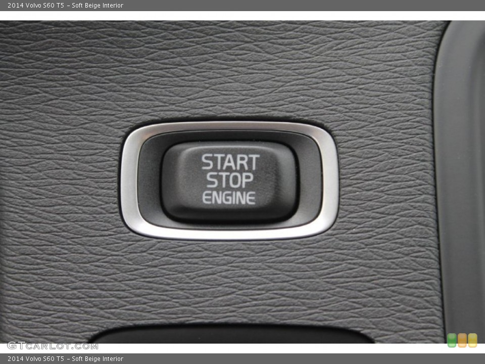 Soft Beige Interior Controls for the 2014 Volvo S60 T5 #83601768