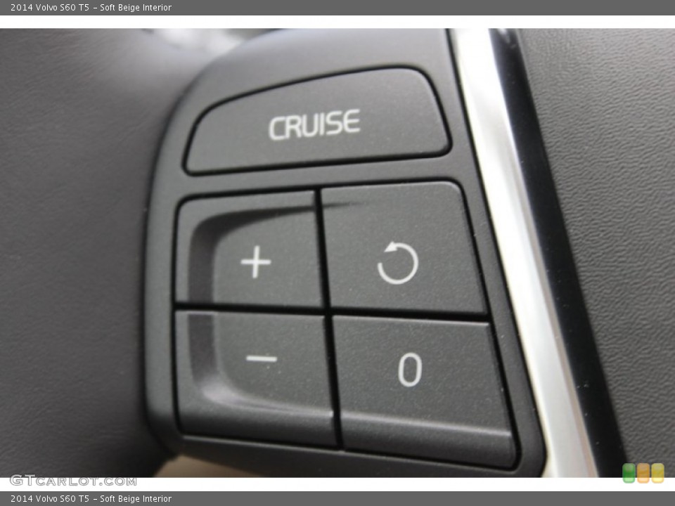 Soft Beige Interior Controls for the 2014 Volvo S60 T5 #83601819