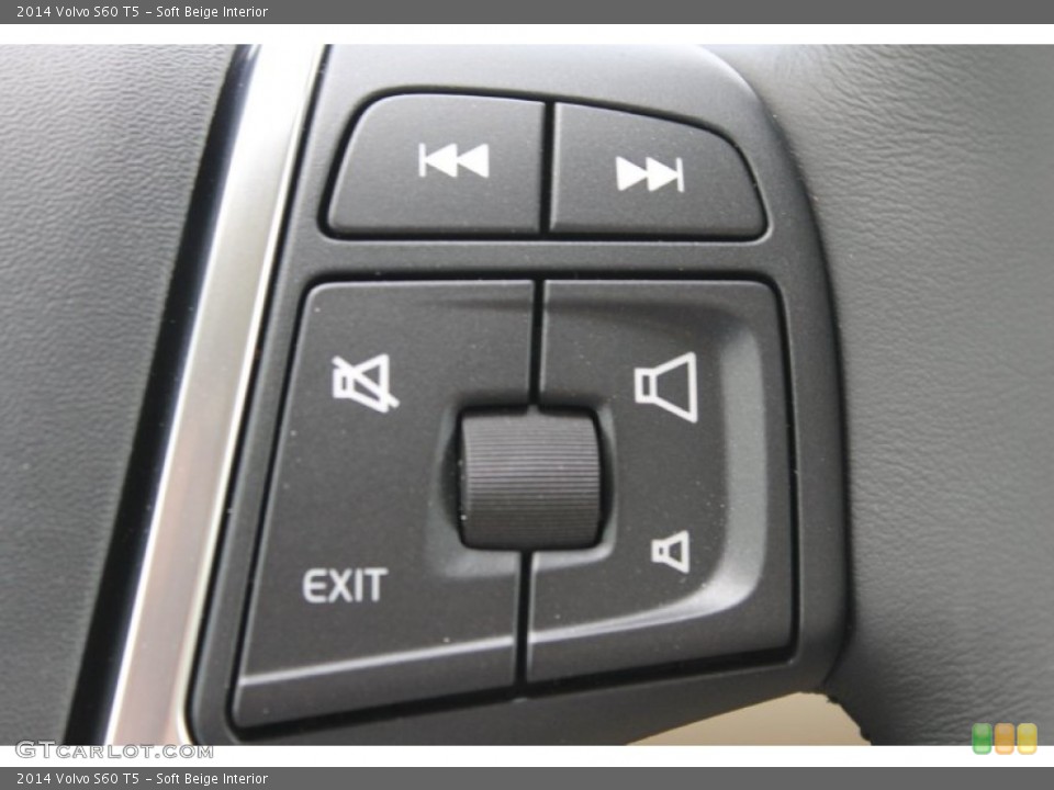 Soft Beige Interior Controls for the 2014 Volvo S60 T5 #83601834