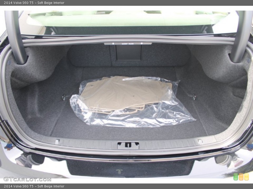 Soft Beige Interior Trunk for the 2014 Volvo S60 T5 #83601921