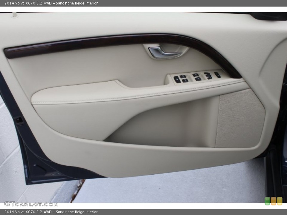 Sandstone Beige Interior Door Panel for the 2014 Volvo XC70 3.2 AWD #83602101