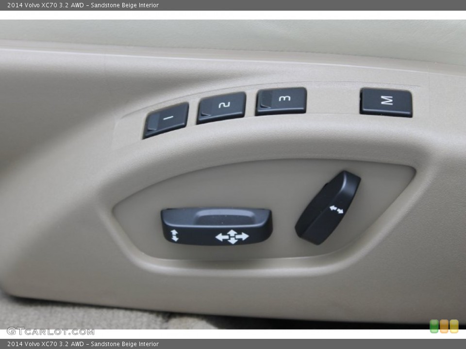 Sandstone Beige Interior Controls for the 2014 Volvo XC70 3.2 AWD #83602155