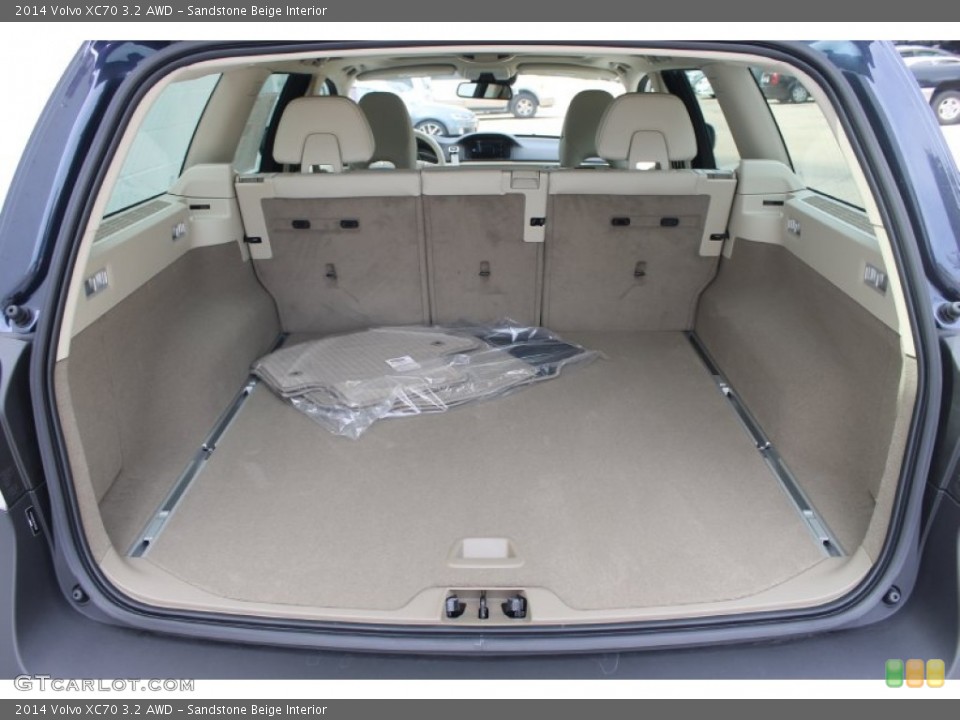 Sandstone Beige Interior Trunk for the 2014 Volvo XC70 3.2 AWD #83602371