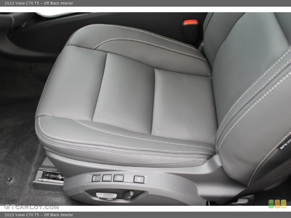 Off Black Interior Front Seat for the 2013 Volvo C70 T5 #83602716