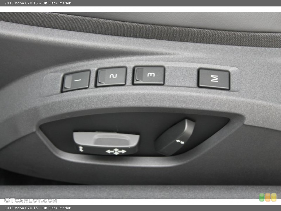 Off Black Interior Controls for the 2013 Volvo C70 T5 #83602731