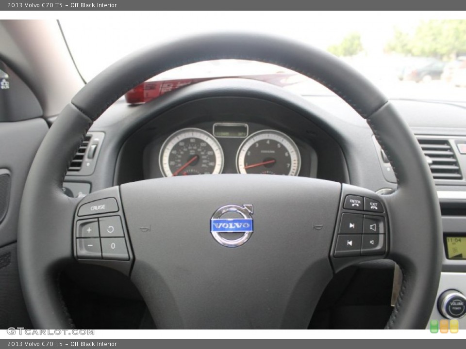 Off Black Interior Steering Wheel for the 2013 Volvo C70 T5 #83602829