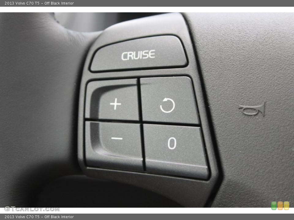 Off Black Interior Controls for the 2013 Volvo C70 T5 #83602851