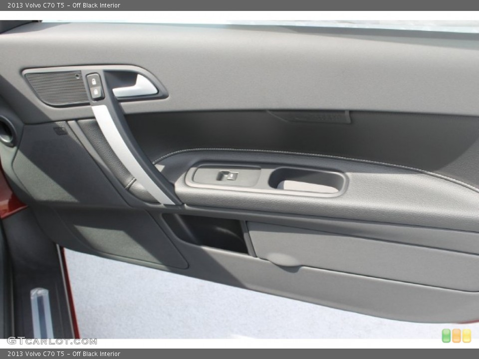 Off Black Interior Door Panel for the 2013 Volvo C70 T5 #83602986