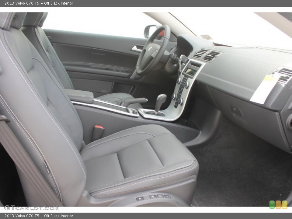 Off Black Interior Front Seat for the 2013 Volvo C70 T5 #83603055