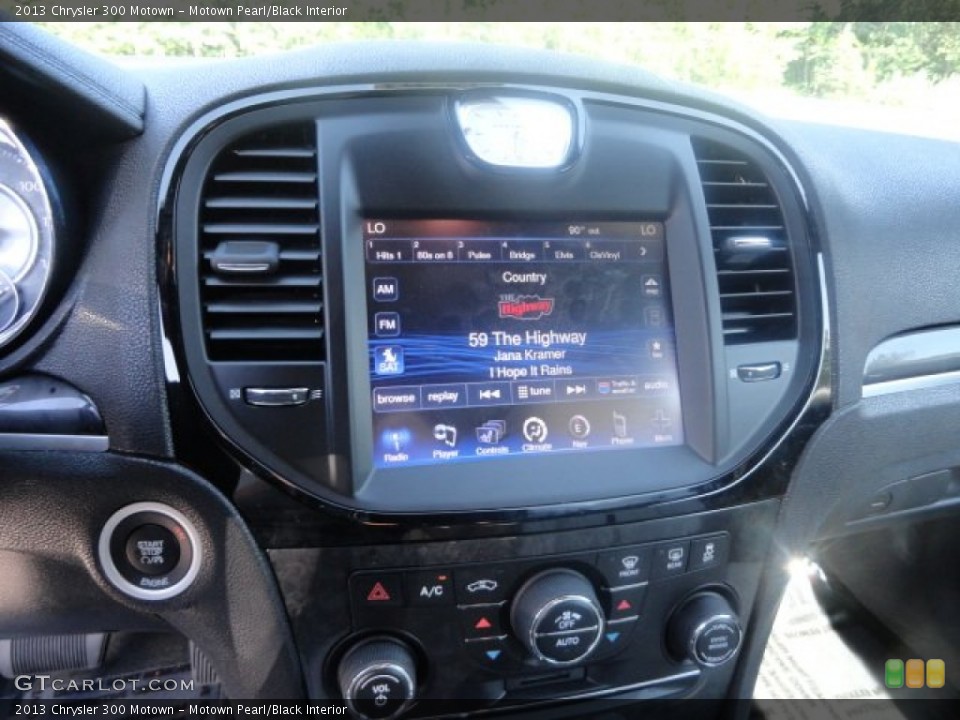 Motown Pearl/Black Interior Controls for the 2013 Chrysler 300 Motown #83606349
