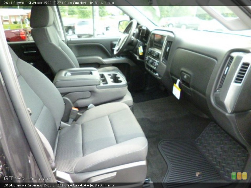 Jet Black Interior Front Seat for the 2014 Chevrolet Silverado 1500 LT Z71 Crew Cab 4x4 #83606550