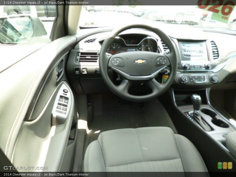 Jet Black/Dark Titanium Interior Dashboard for the 2014 Chevrolet Impala LS #83606880