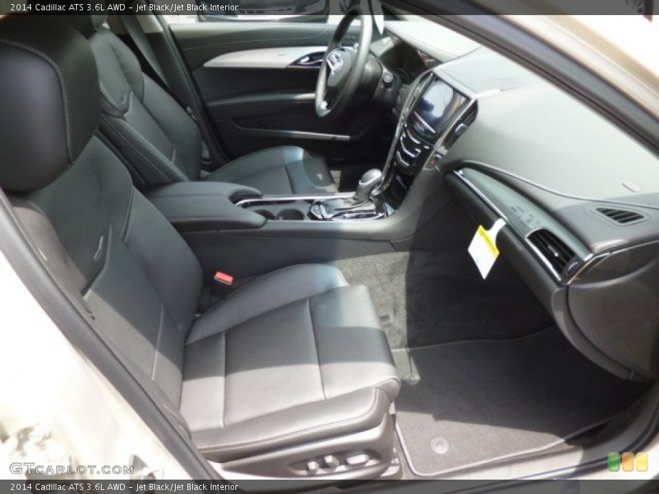 Jet Black/Jet Black Interior Front Seat for the 2014 Cadillac ATS 3.6L AWD #83607099