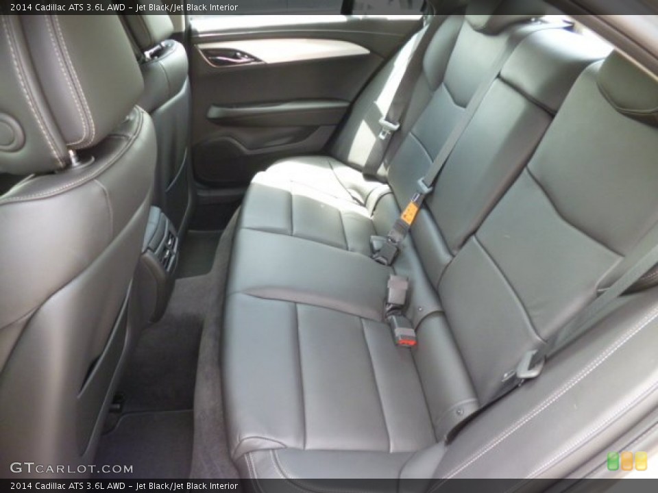 Jet Black/Jet Black Interior Rear Seat for the 2014 Cadillac ATS 3.6L AWD #83607144