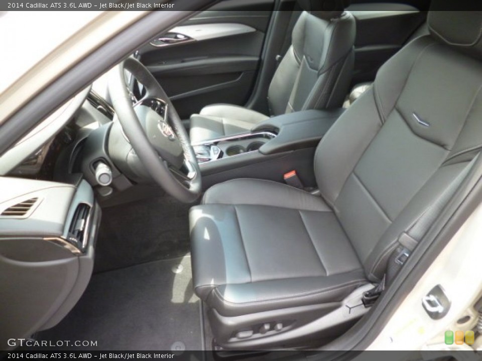 Jet Black/Jet Black Interior Front Seat for the 2014 Cadillac ATS 3.6L AWD #83607174