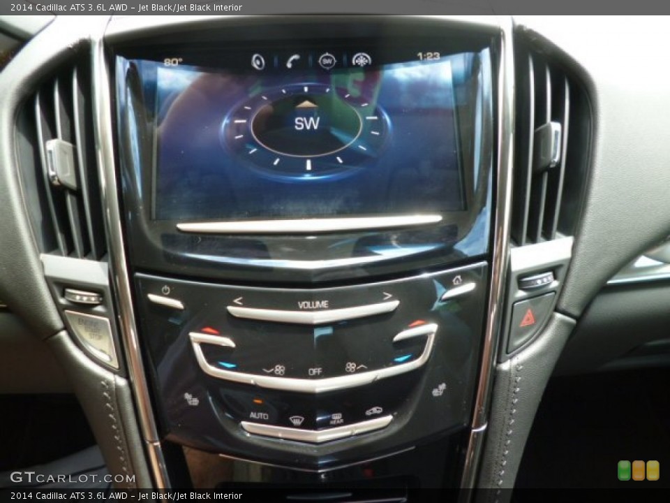Jet Black/Jet Black Interior Controls for the 2014 Cadillac ATS 3.6L AWD #83607225