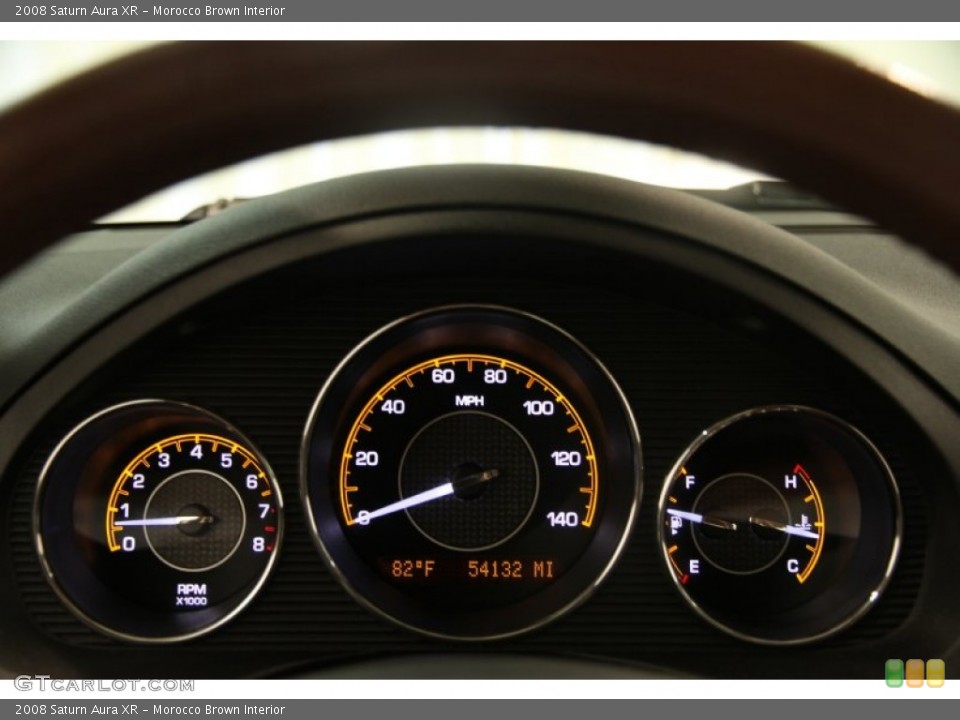 Morocco Brown Interior Gauges for the 2008 Saturn Aura XR #83608035