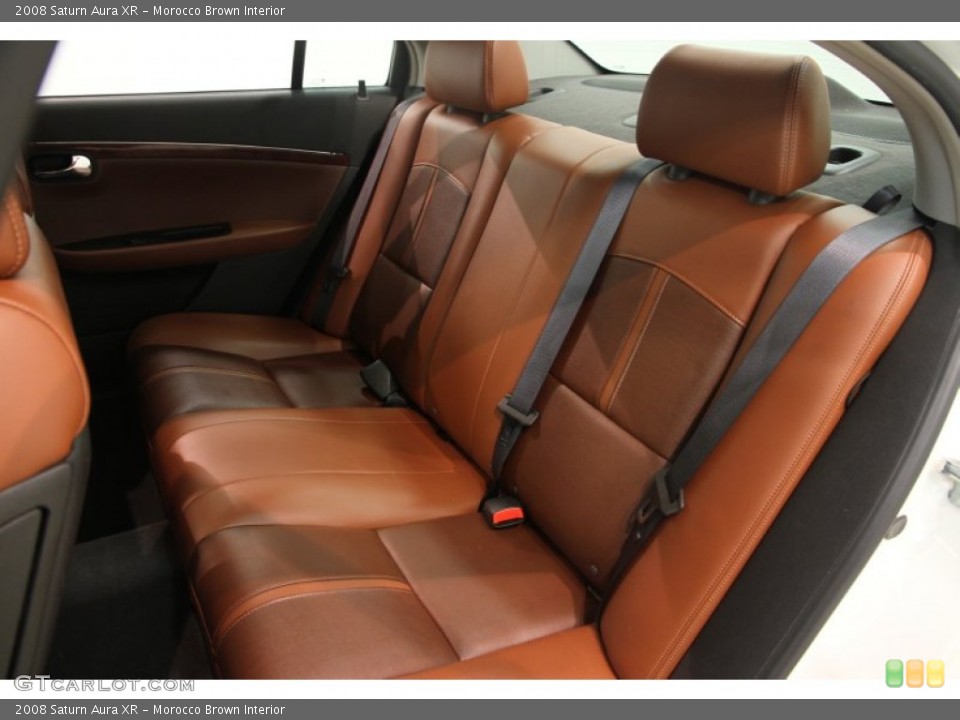 Morocco Brown Interior Rear Seat for the 2008 Saturn Aura XR #83608131
