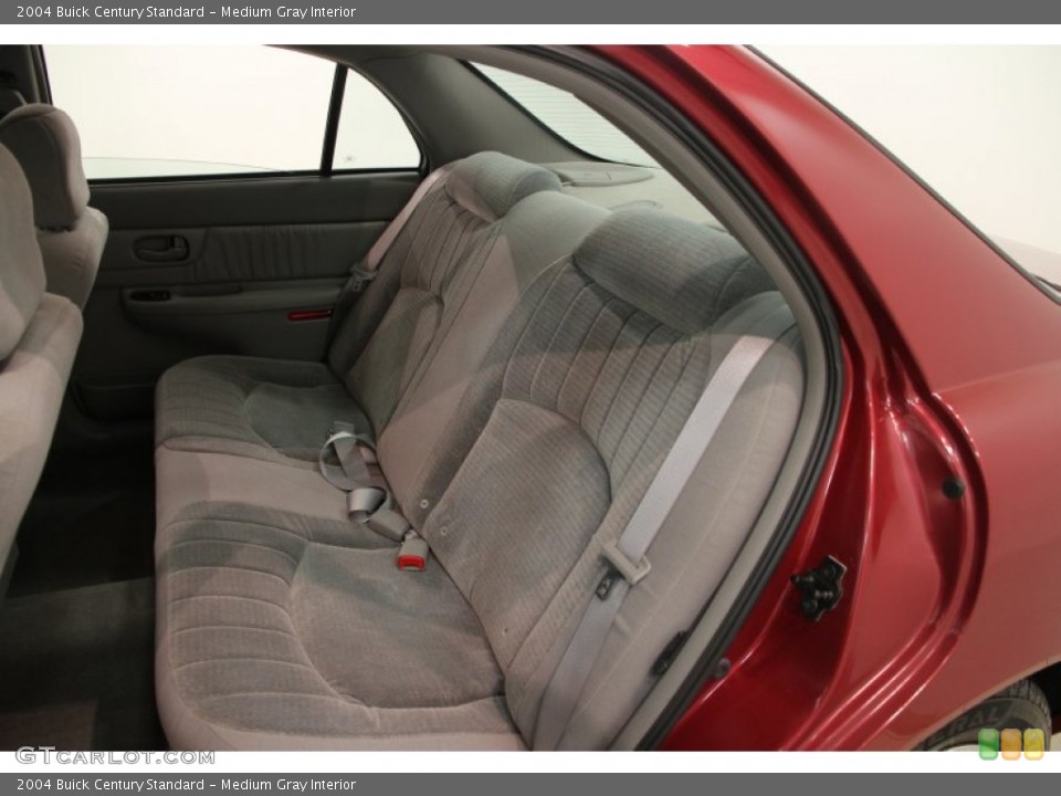 Medium Gray Interior Rear Seat for the 2004 Buick Century Standard #83608960