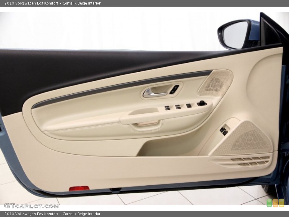 Cornsilk Beige Interior Door Panel for the 2010 Volkswagen Eos Komfort #83610840