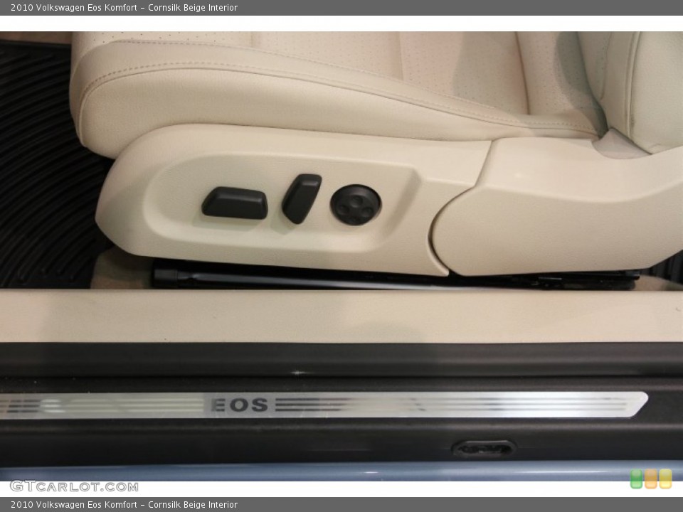 Cornsilk Beige Interior Controls for the 2010 Volkswagen Eos Komfort #83610864