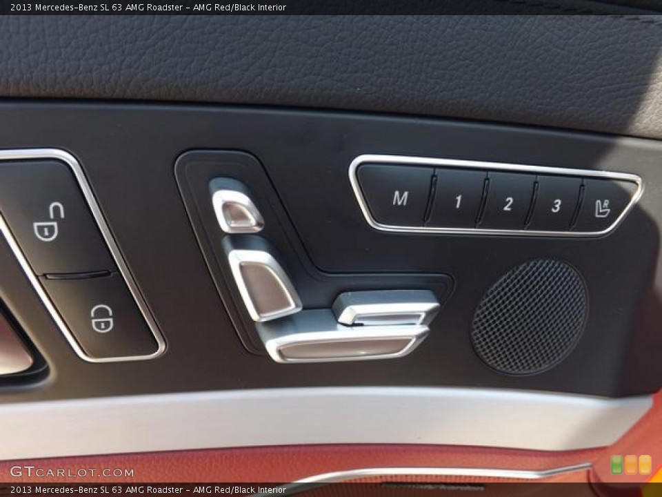 AMG Red/Black Interior Controls for the 2013 Mercedes-Benz SL 63 AMG Roadster #83614305