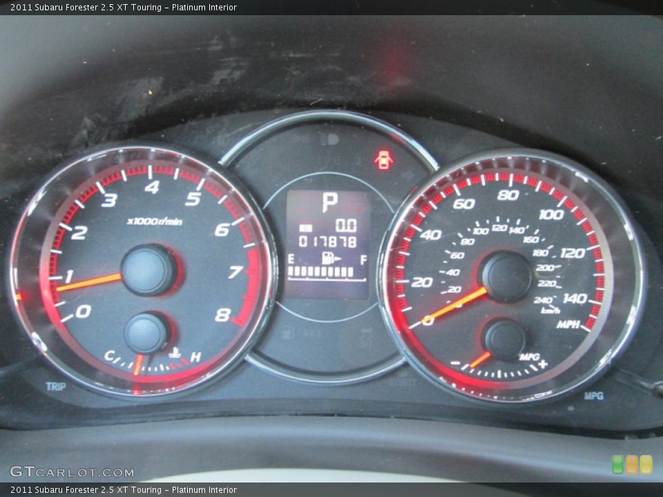 Platinum Interior Gauges for the 2011 Subaru Forester 2.5 XT Touring #83618439